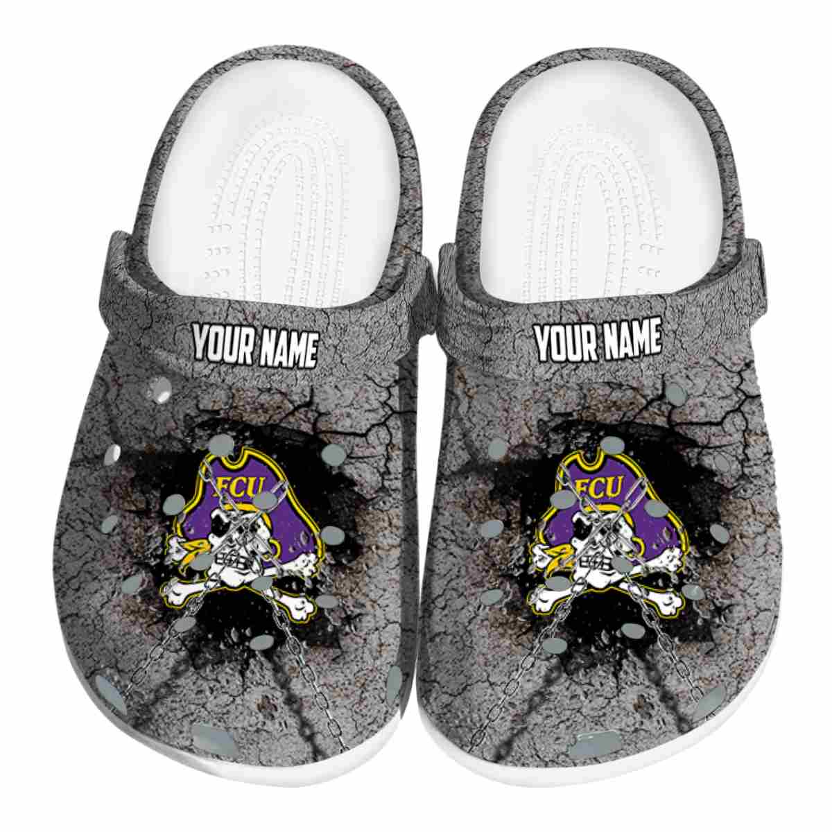 East Carolina Pirates 2025 NCAA Sport Crocs Clogs For Men Women and Kids - GNL1461876