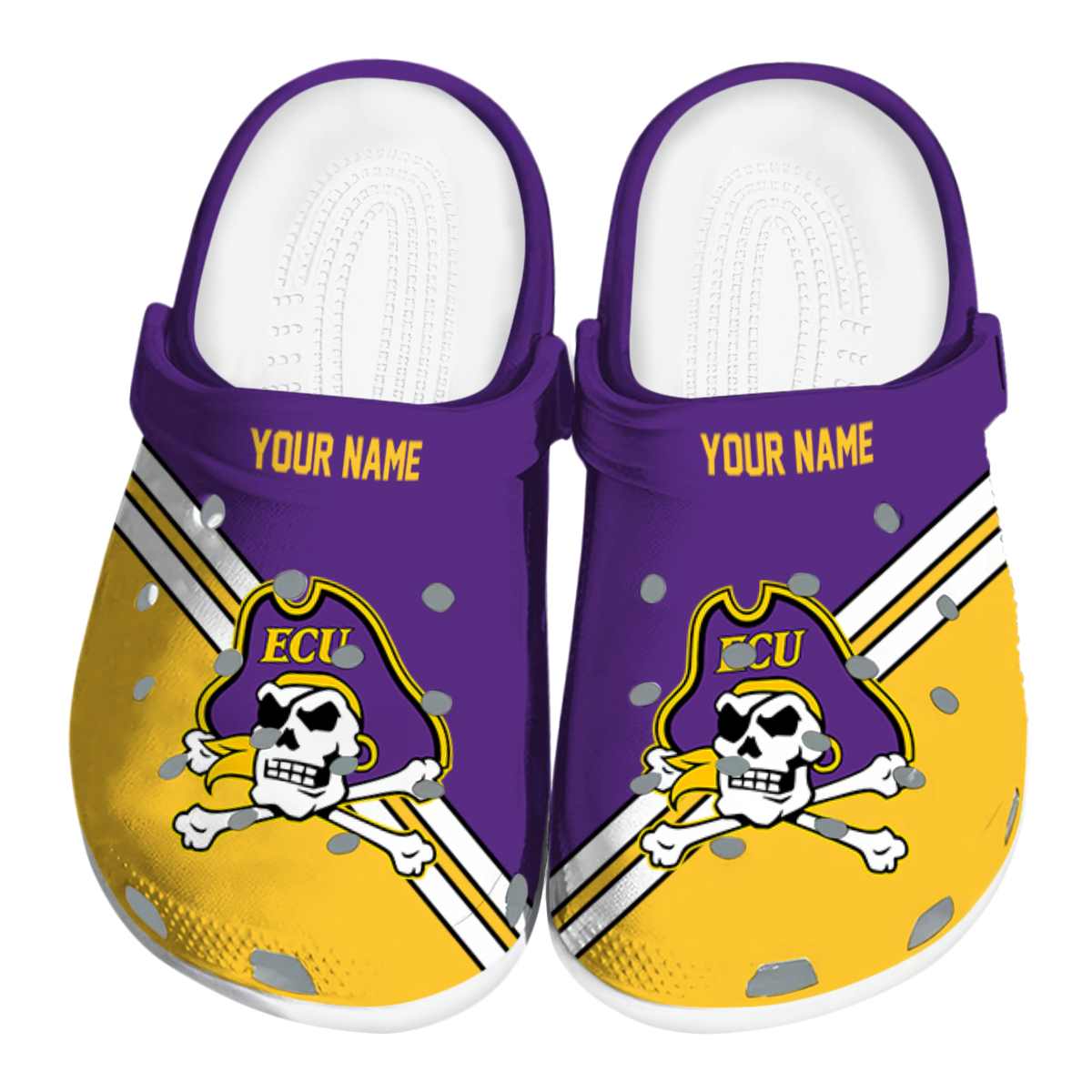 East Carolina Pirates 2025 NCAA Sport Crocs Clogs For Men Women and Kids - GNL1461872