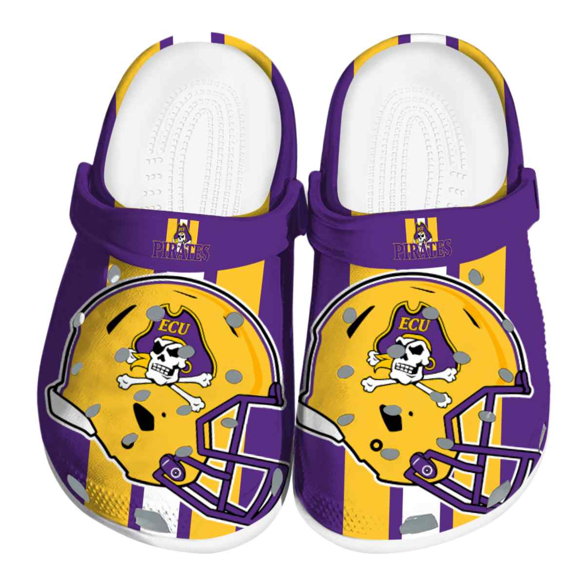 East Carolina Pirates 2025 NCAA Sport Crocs Clogs For Men Women and Kids - GNL1461873