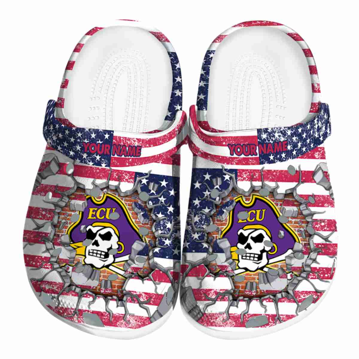 East Carolina Pirates 2025 NCAA Sport Crocs Clogs For Men Women and Kids - GNL1461895