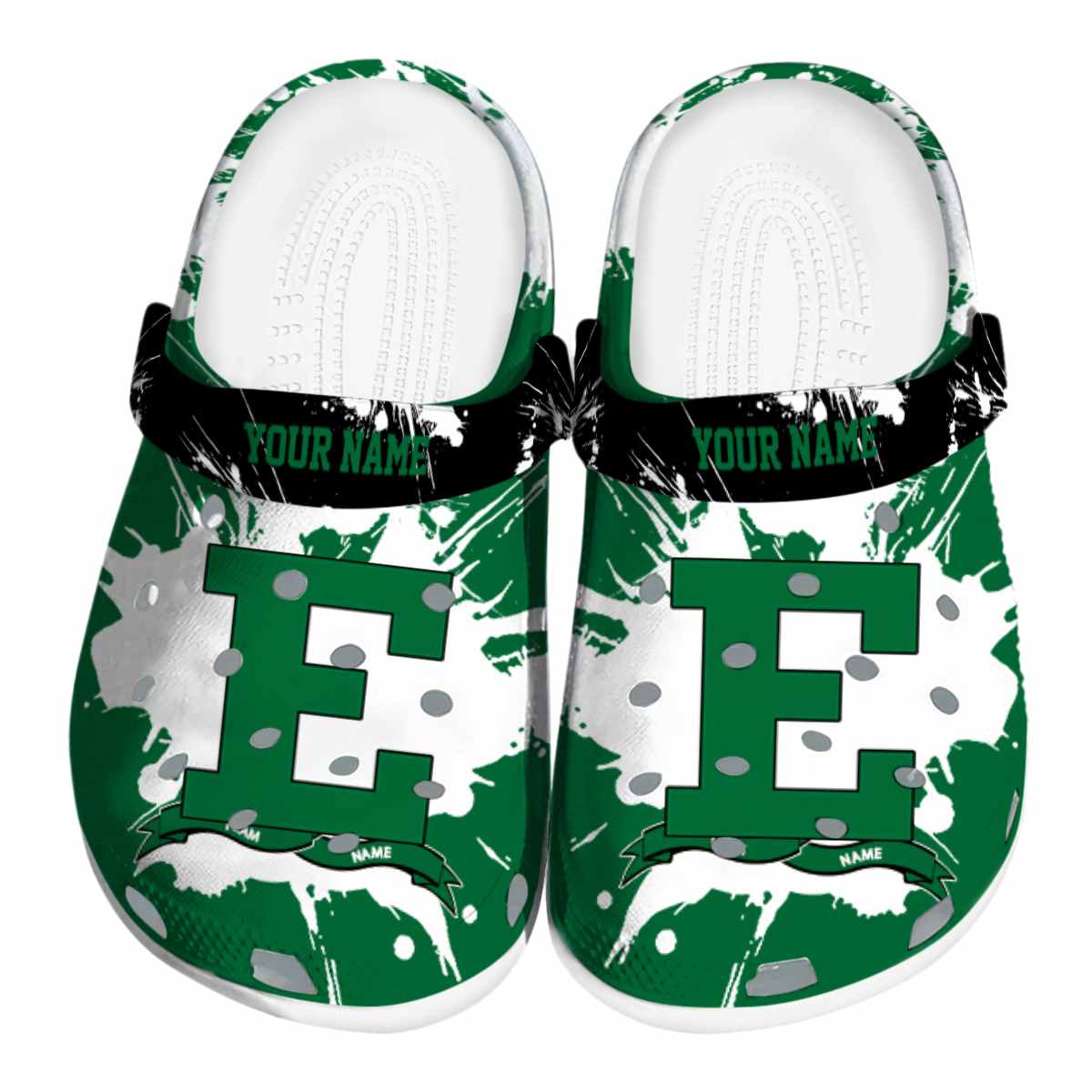 Eastern Michigan Eagles 2025 NCAA Sport Crocs Clogs For Men Women and Kids - GNL1461906