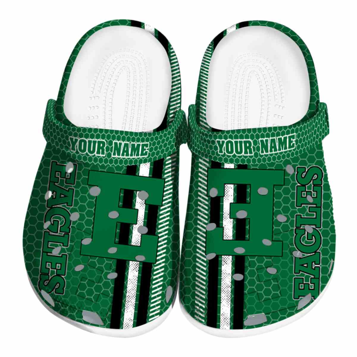 Eastern Michigan Eagles 2025 NCAA Sport Crocs Clogs For Men Women and Kids - GNL1461903