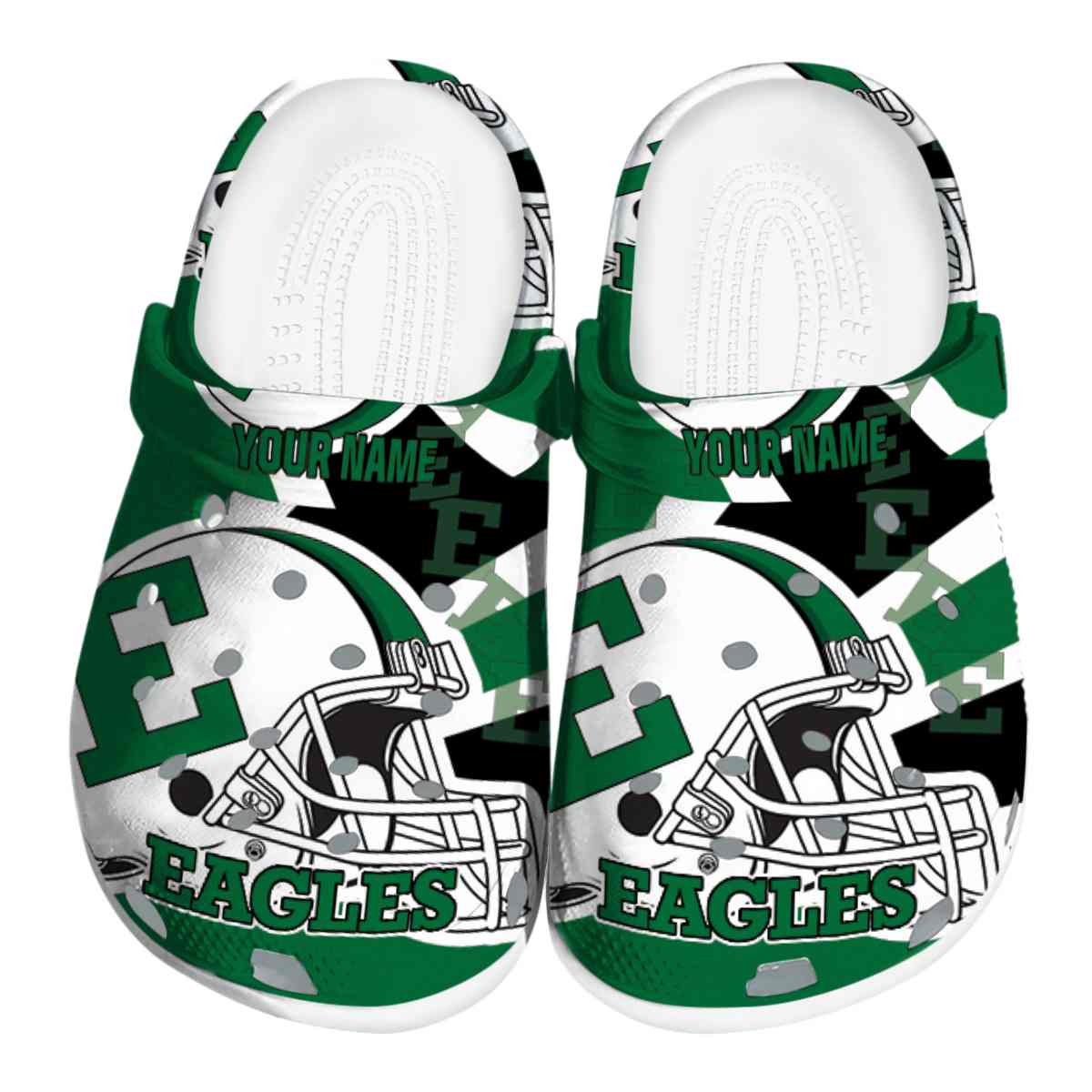 Eastern Michigan Eagles 2025 NCAA Sport Crocs Clogs For Men Women and Kids - GNL1461910