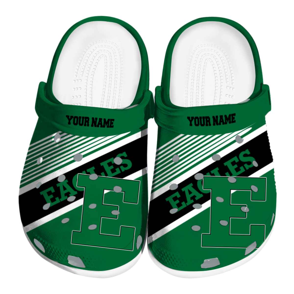 Eastern Michigan Eagles 2025 NCAA Sport Crocs Clogs For Men Women and Kids - GNL1461915