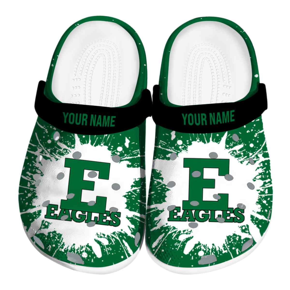 Eastern Michigan Eagles 2025 NCAA Sport Crocs Clogs For Men Women and Kids - GNL1461911