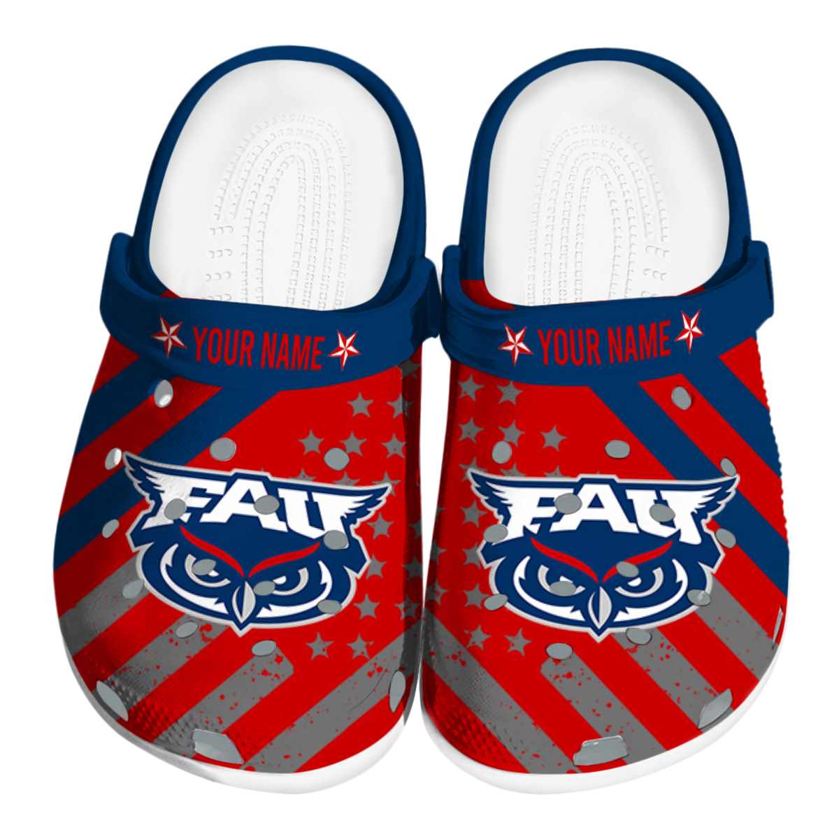 Florida Atlantic Owls 2025 NCAA Sport Crocs Clogs For Men Women and Kids - GNL1461940