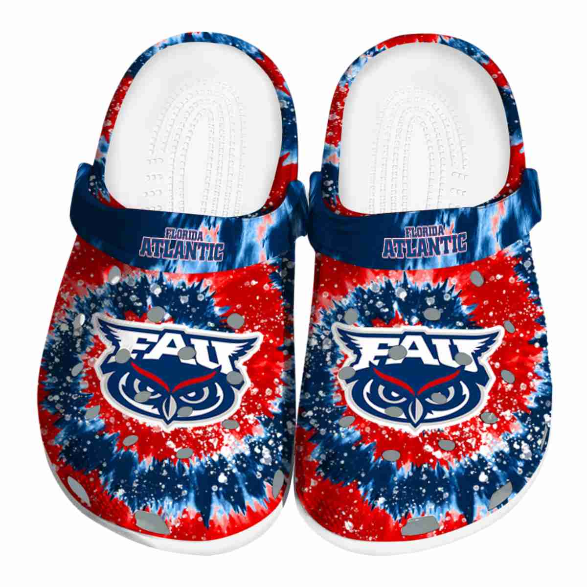 Florida Atlantic Owls 2025 NCAA Sport Crocs Clogs For Men Women and Kids - GNL1461952
