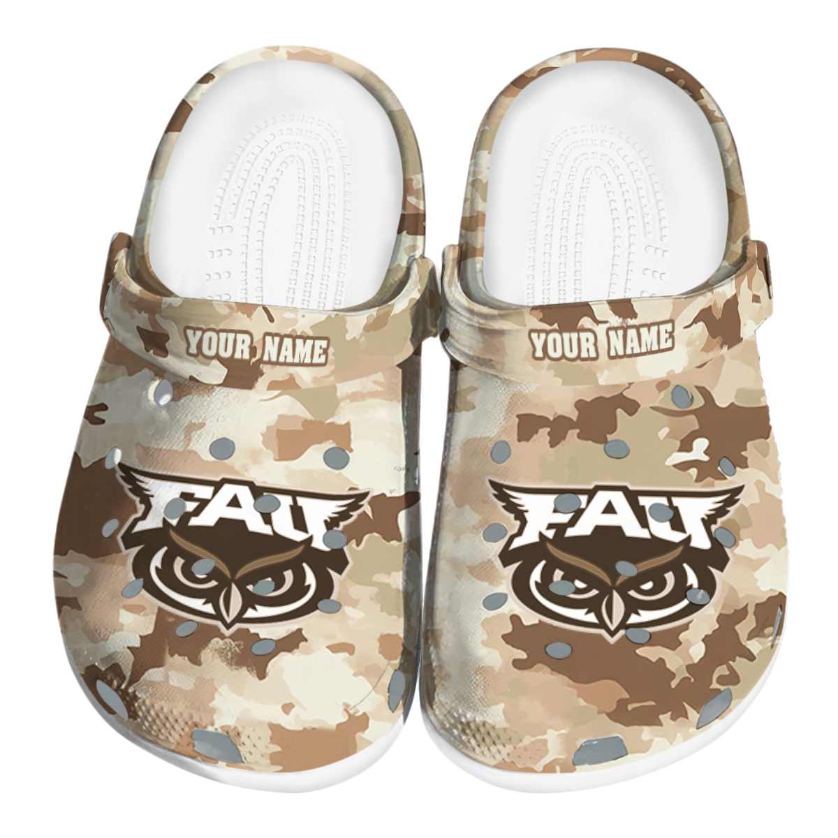 Florida Atlantic Owls 2025 NCAA Sport Crocs Clogs For Men Women and Kids - GNL1461948
