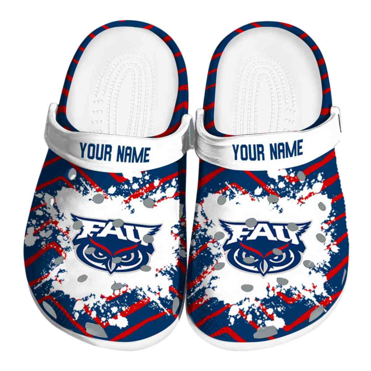 Florida Atlantic Owls 2025 NCAA Sport Crocs Clogs For Men Women and Kids - GNL1461944