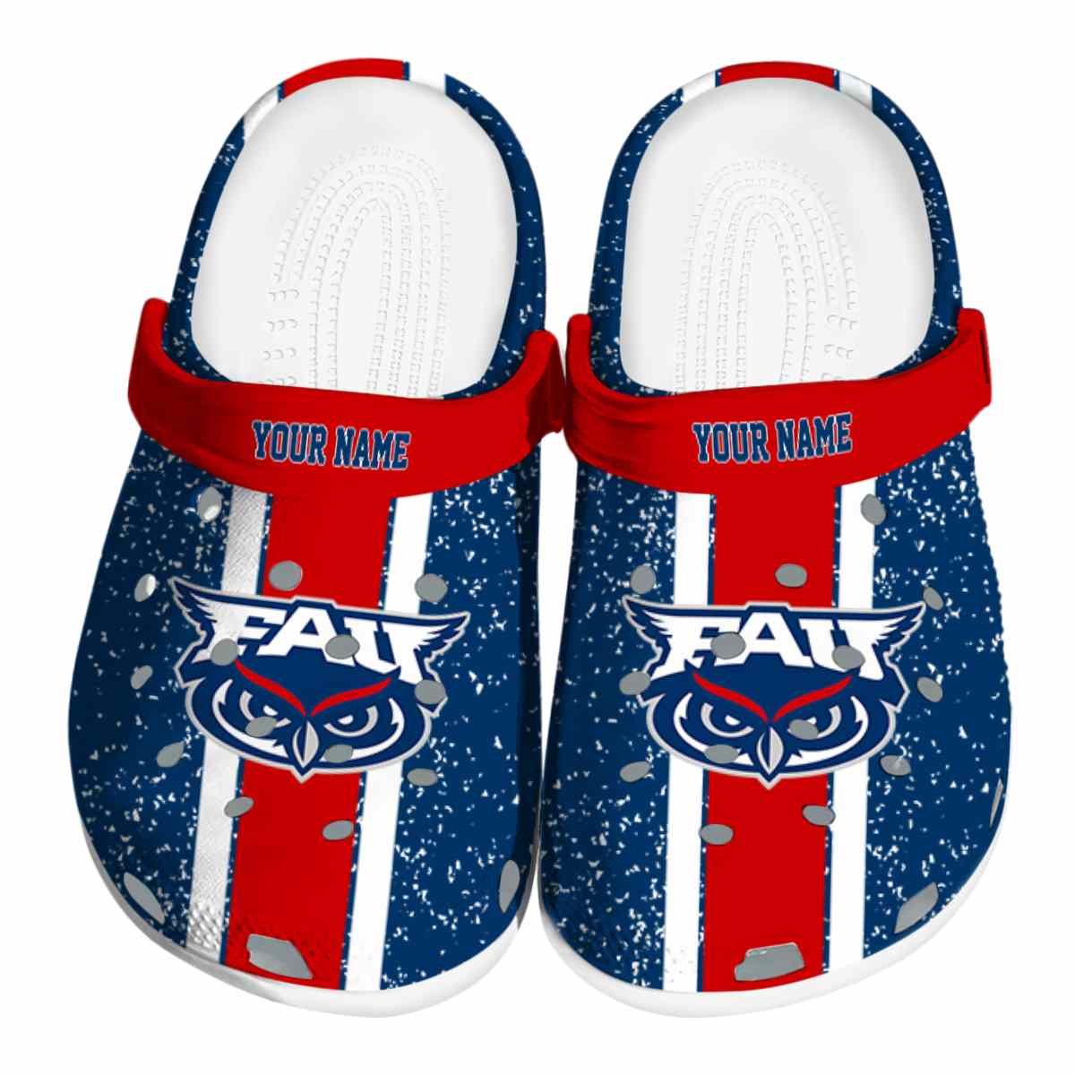 Florida Atlantic Owls 2025 NCAA Sport Crocs Clogs For Men Women and Kids - GNL1461969