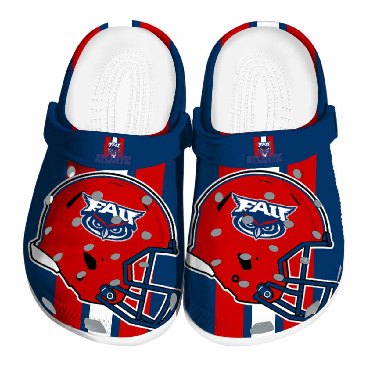 Florida Atlantic Owls 2025 NCAA Sport Crocs Clogs For Men Women and Kids - GNL1461994