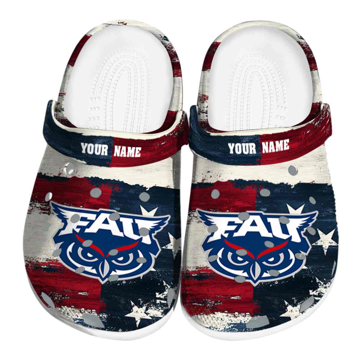Florida Atlantic Owls 2025 NCAA Sport Crocs Clogs For Men Women and Kids - GNL1461971