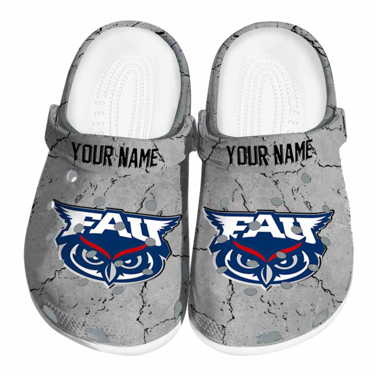 Florida Atlantic Owls 2025 NCAA Sport Crocs Clogs For Men Women and Kids - GNL1461973