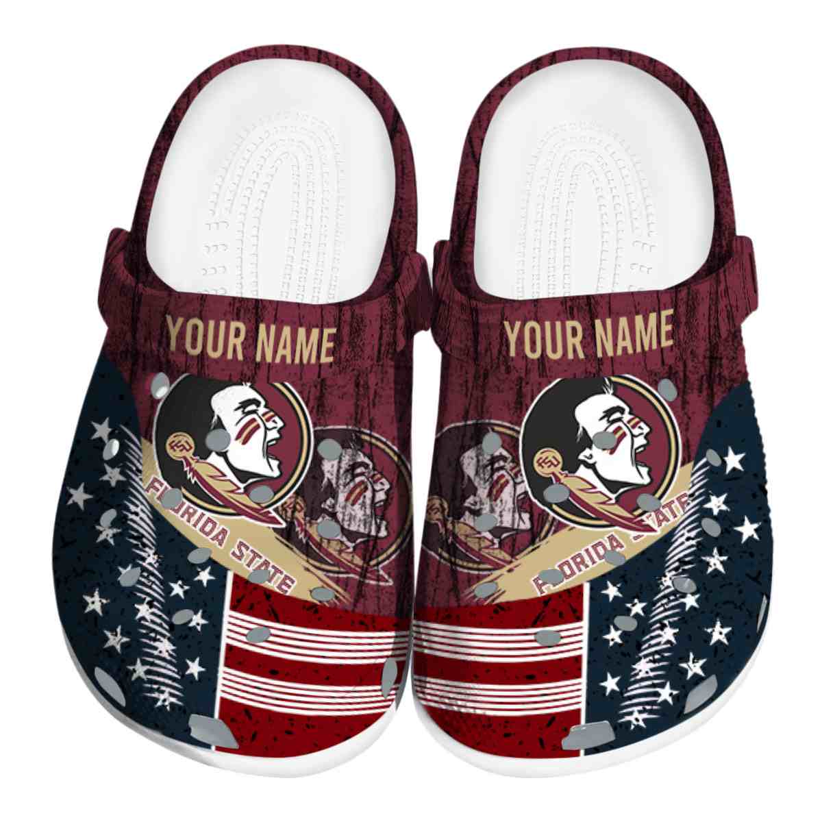Florida State Seminoles 2025 NCAA Sport Crocs Clogs For Men Women and Kids - GNL1462023