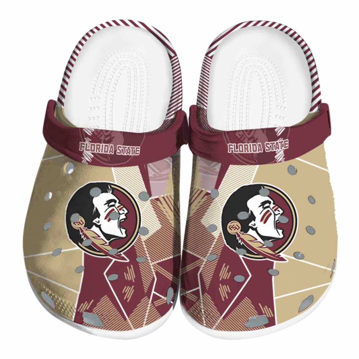 Florida State Seminoles 2025 NCAA Sport Crocs Clogs For Men Women and Kids - GNL1462058