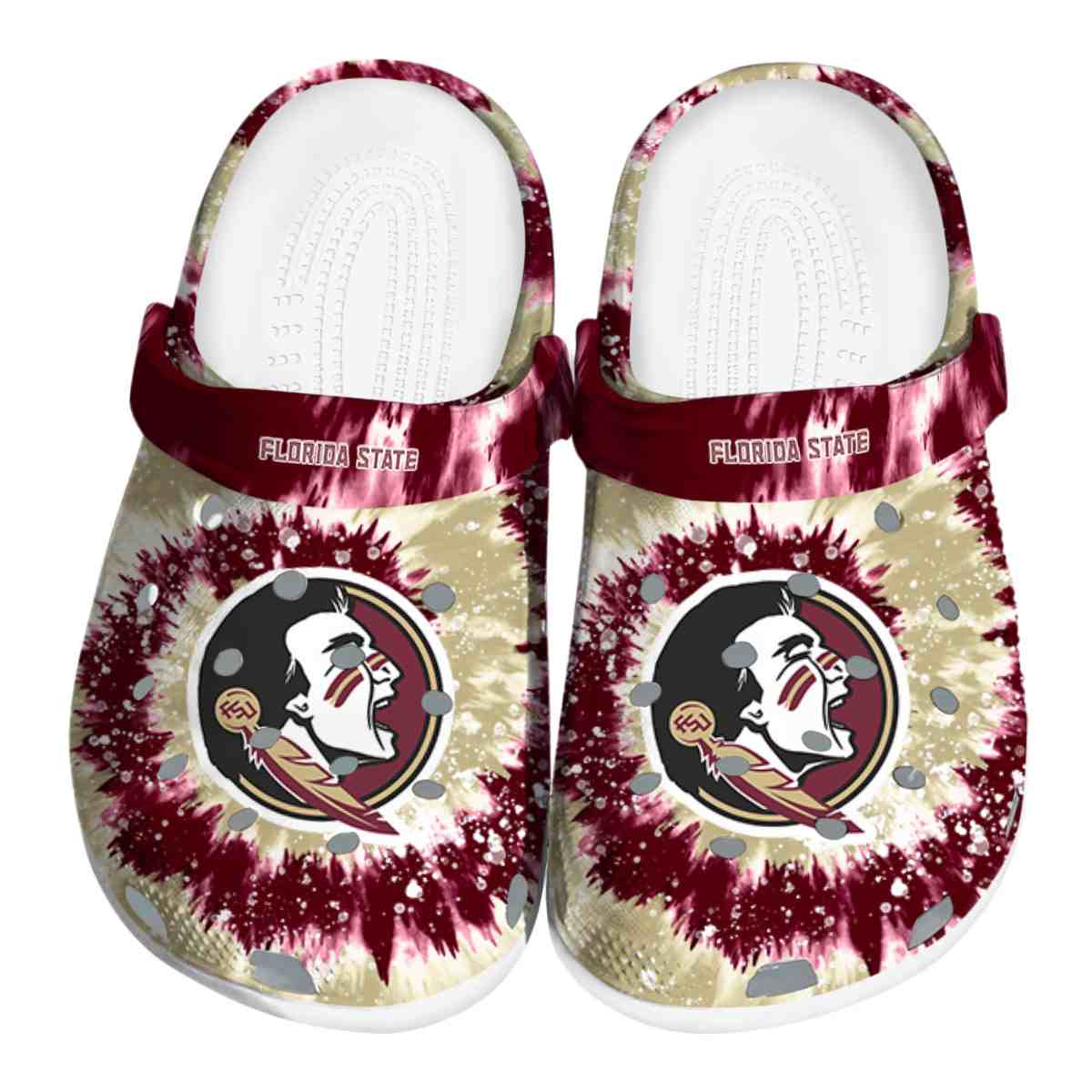 Florida State Seminoles 2025 NCAA Sport Crocs Clogs For Men Women and Kids - GNL1462040