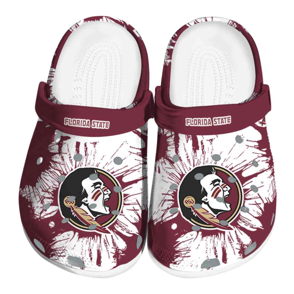 Florida State Seminoles 2025 NCAA Sport Crocs Clogs For Men Women and Kids - GNL1462050