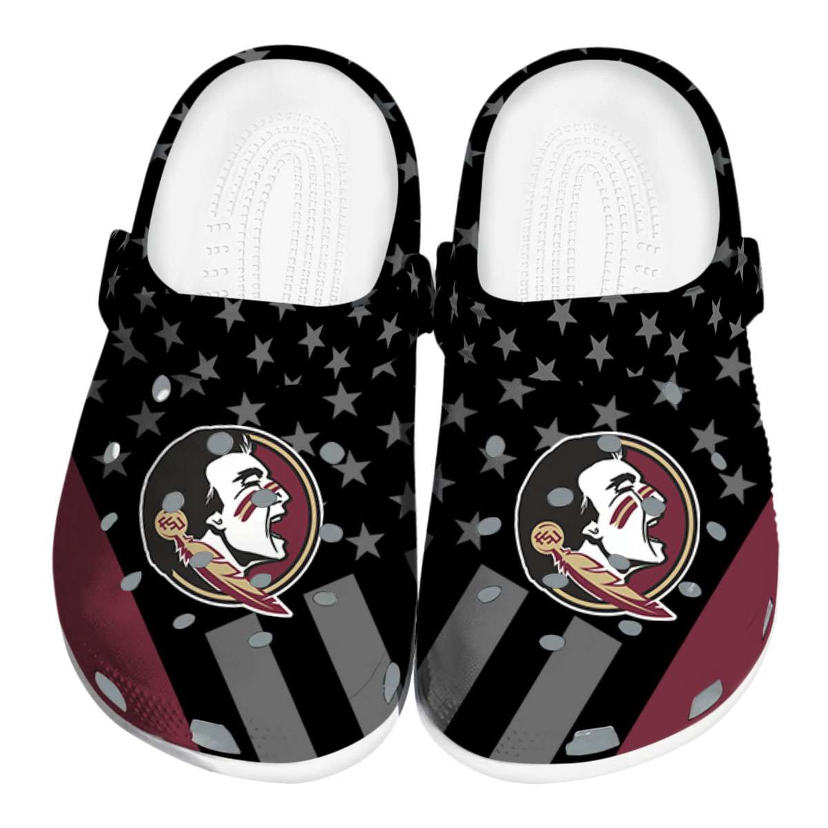 Florida State Seminoles 2025 NCAA Sport Crocs Clogs For Men Women and Kids - GNL1462044