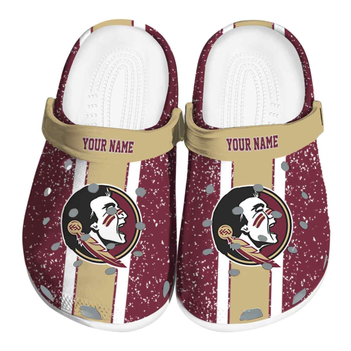 Florida State Seminoles 2025 NCAA Sport Crocs Clogs For Men Women and Kids - GNL1462031