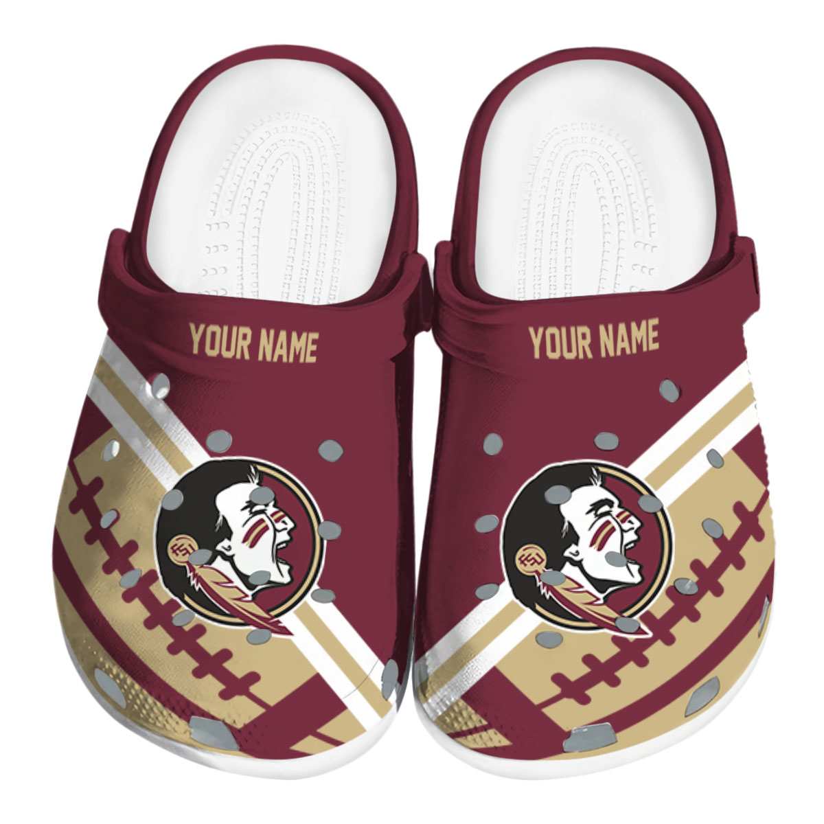 Florida State Seminoles 2025 NCAA Sport Crocs Clogs For Men Women and Kids - GNL1462029