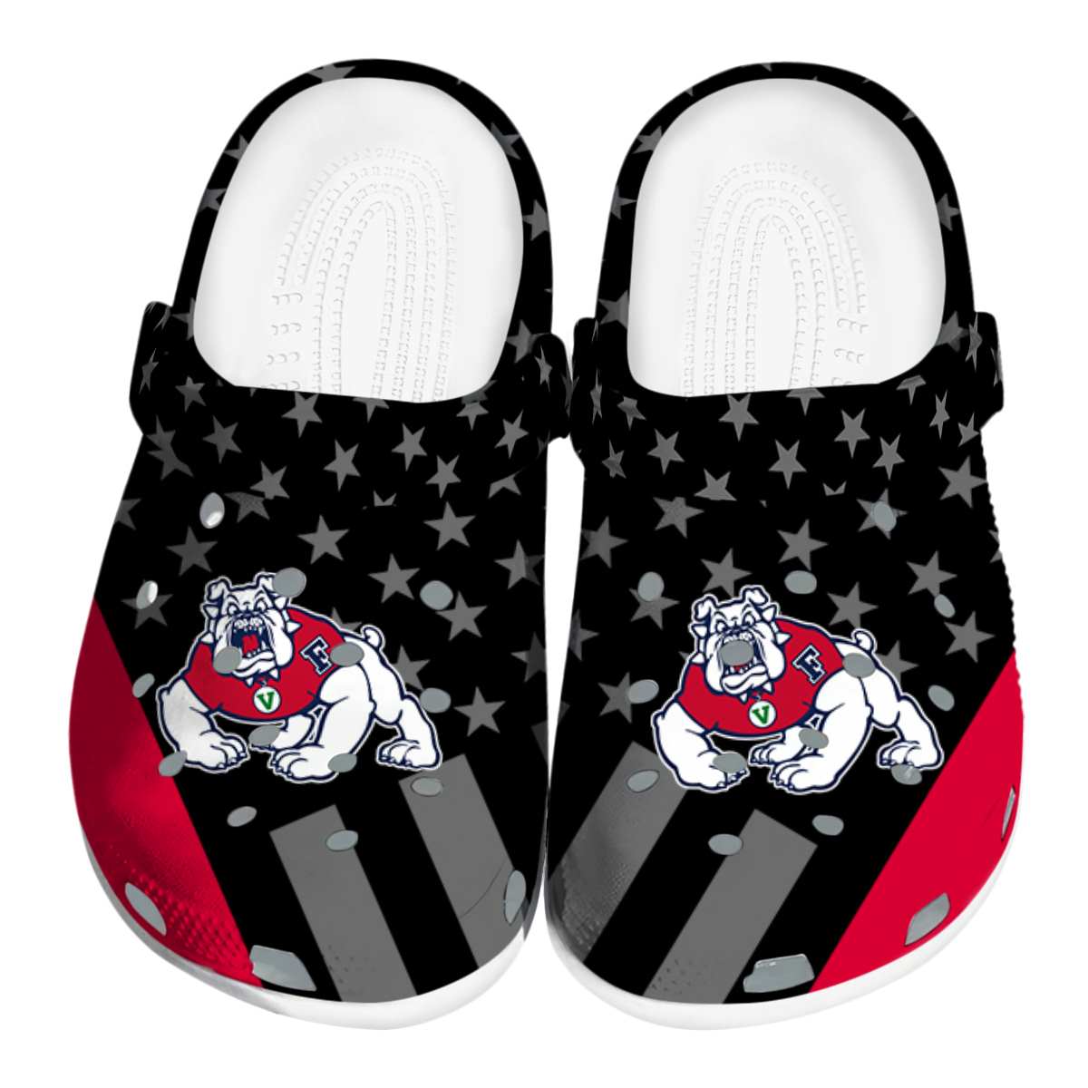 Fresno State Bulldogs 2025 NCAA Sport Crocs Clogs For Men Women and Kids - GNL1462061
