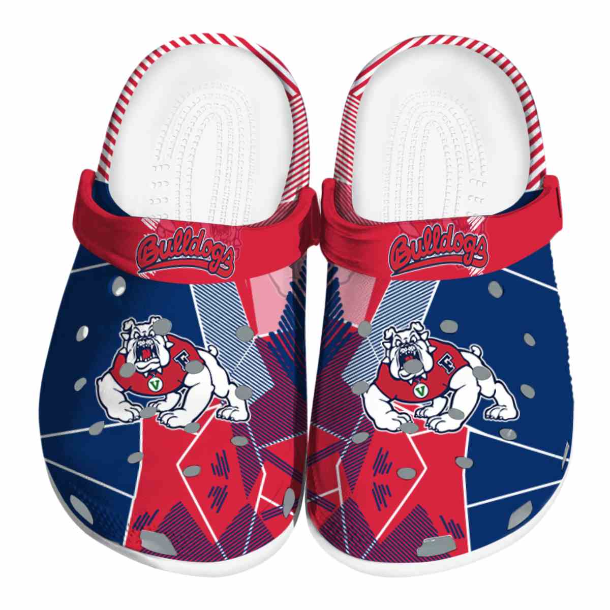 Fresno State Bulldogs 2025 NCAA Sport Crocs Clogs For Men Women and Kids - GNL1462066