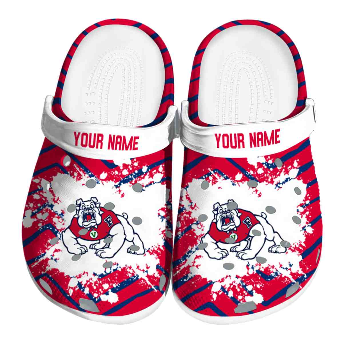 Fresno State Bulldogs 2025 NCAA Sport Crocs Clogs For Men Women and Kids - GNL1462059