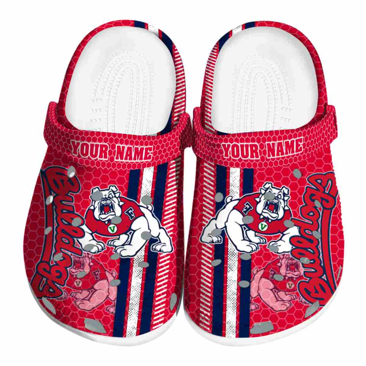 Fresno State Bulldogs 2025 NCAA Sport Crocs Clogs For Men Women and Kids - GNL1462071