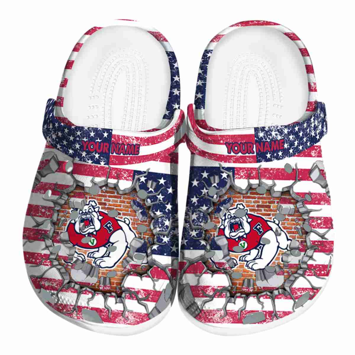Fresno State Bulldogs 2025 NCAA Sport Crocs Clogs For Men Women and Kids - GNL1462077