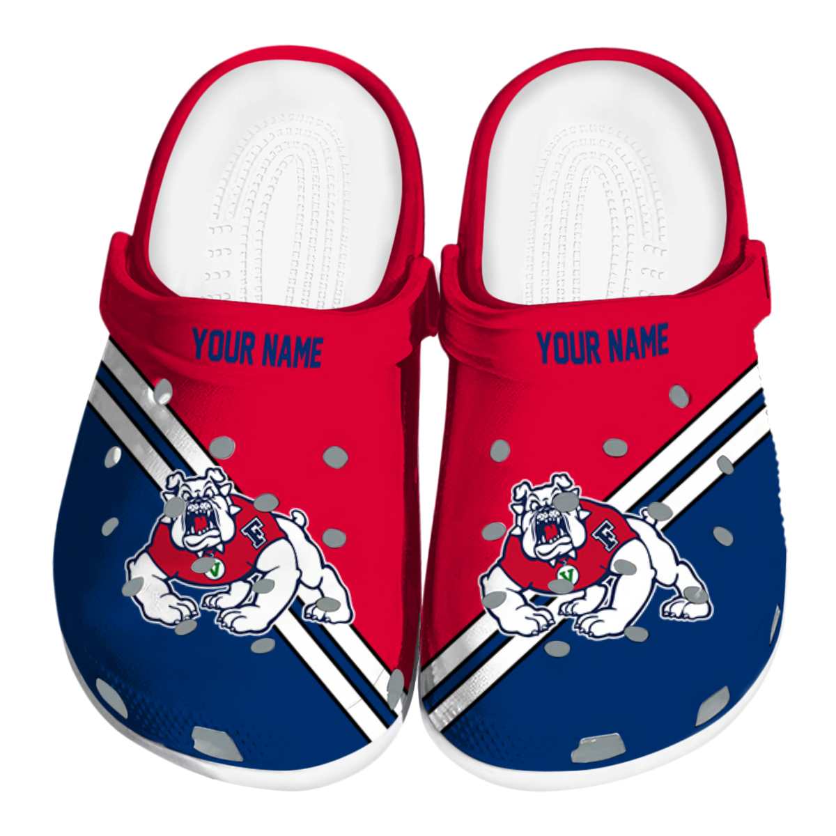 Fresno State Bulldogs 2025 NCAA Sport Crocs Clogs For Men Women and Kids - GNL1462083