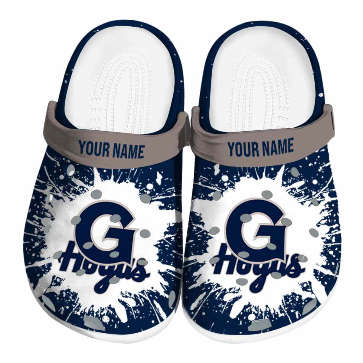Georgetown Hoyas 2025 NCAA Sport Crocs Clogs For Men Women and Kids - GNL1462093