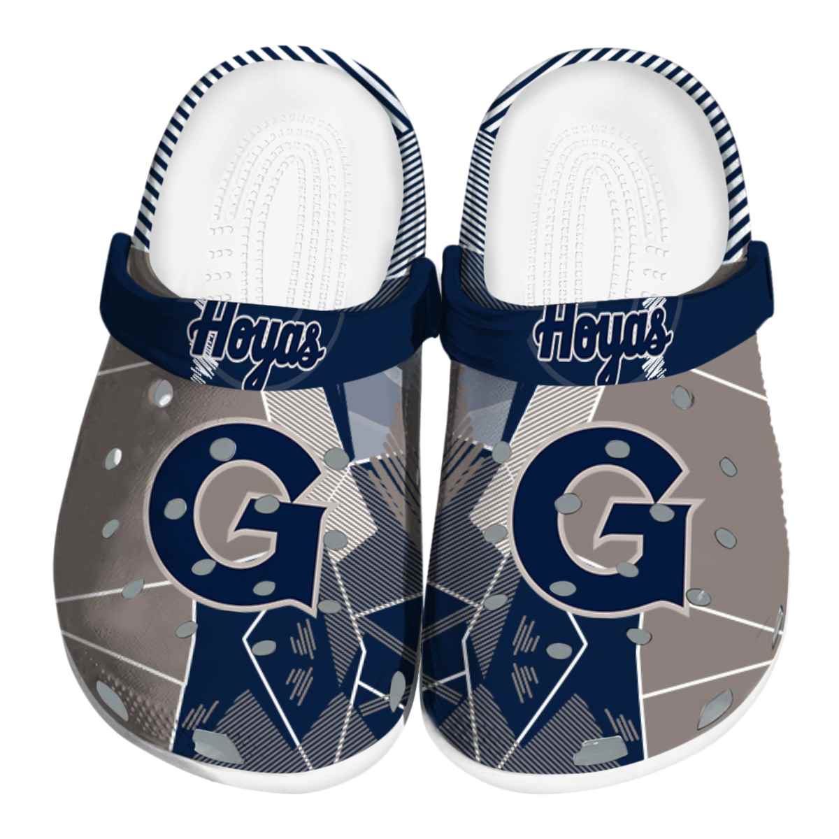 Georgetown Hoyas 2025 NCAA Sport Crocs Clogs For Men Women and Kids - GNL1462105