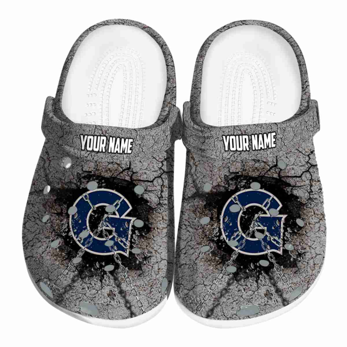 Georgetown Hoyas 2025 NCAA Sport Crocs Clogs For Men Women and Kids - GNL1462109