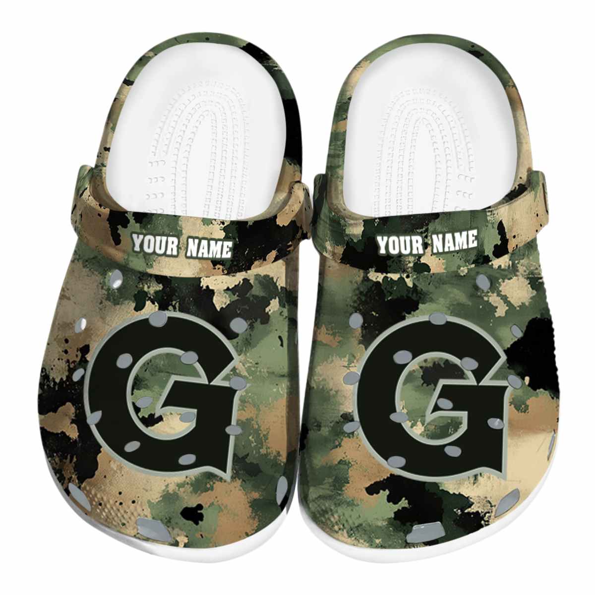 Georgetown Hoyas 2025 NCAA Sport Crocs Clogs For Men Women and Kids - GNL1462113