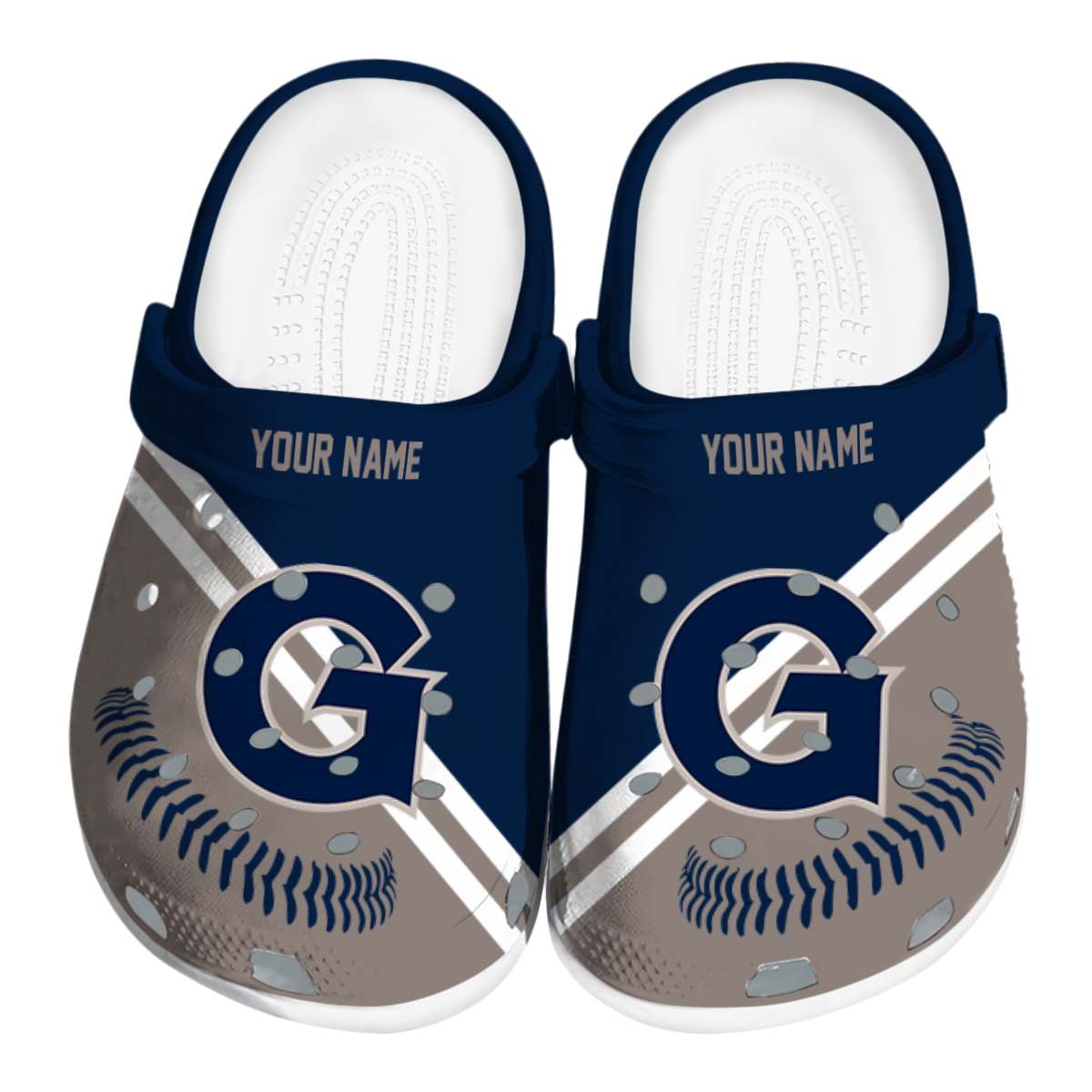 Georgetown Hoyas 2025 NCAA Sport Crocs Clogs For Men Women and Kids - GNL1462099