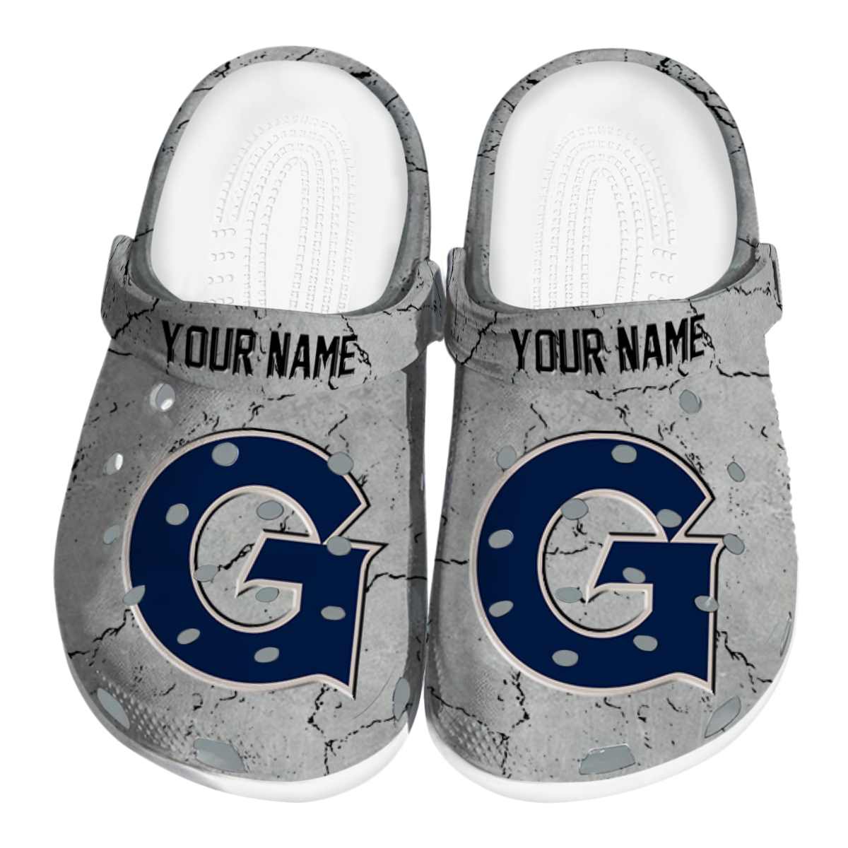 Georgetown Hoyas 2025 NCAA Sport Crocs Clogs For Men Women and Kids - GNL1462092