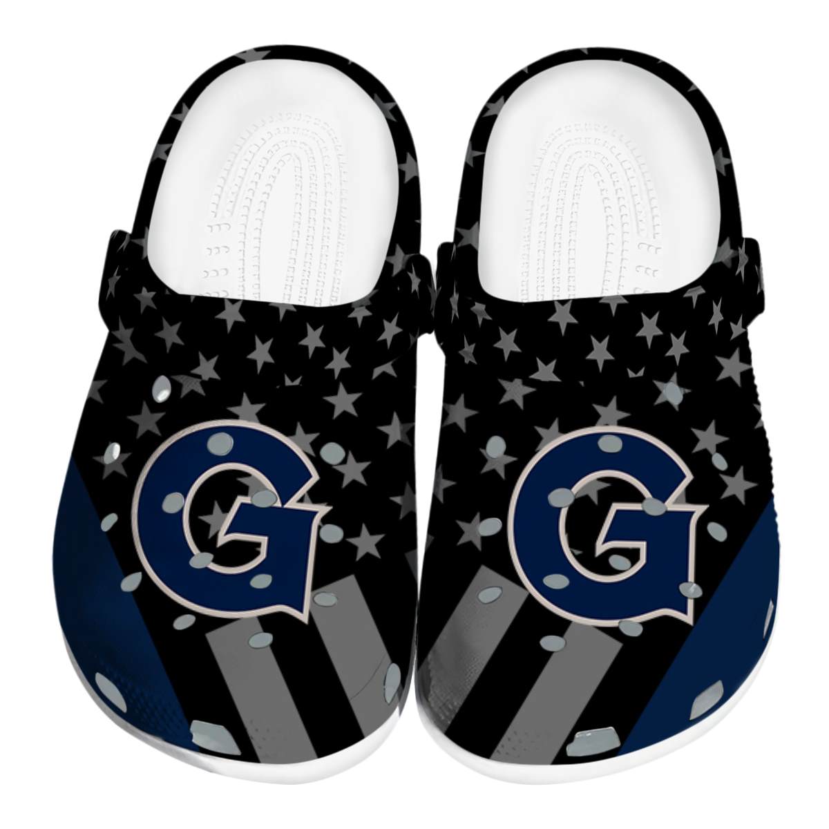 Georgetown Hoyas 2025 NCAA Sport Crocs Clogs For Men Women and Kids - GNL1462088