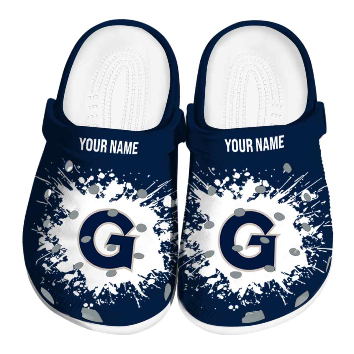 Georgetown Hoyas 2025 NCAA Sport Crocs Clogs For Men Women and Kids - GNL1462100