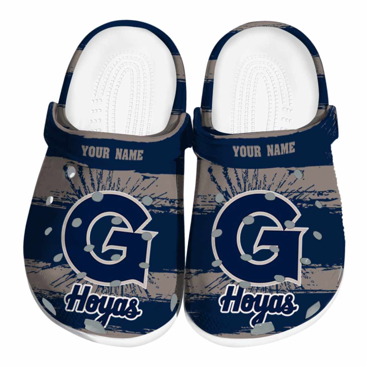 Georgetown Hoyas 2025 NCAA Sport Crocs Clogs For Men Women and Kids - GNL1462112