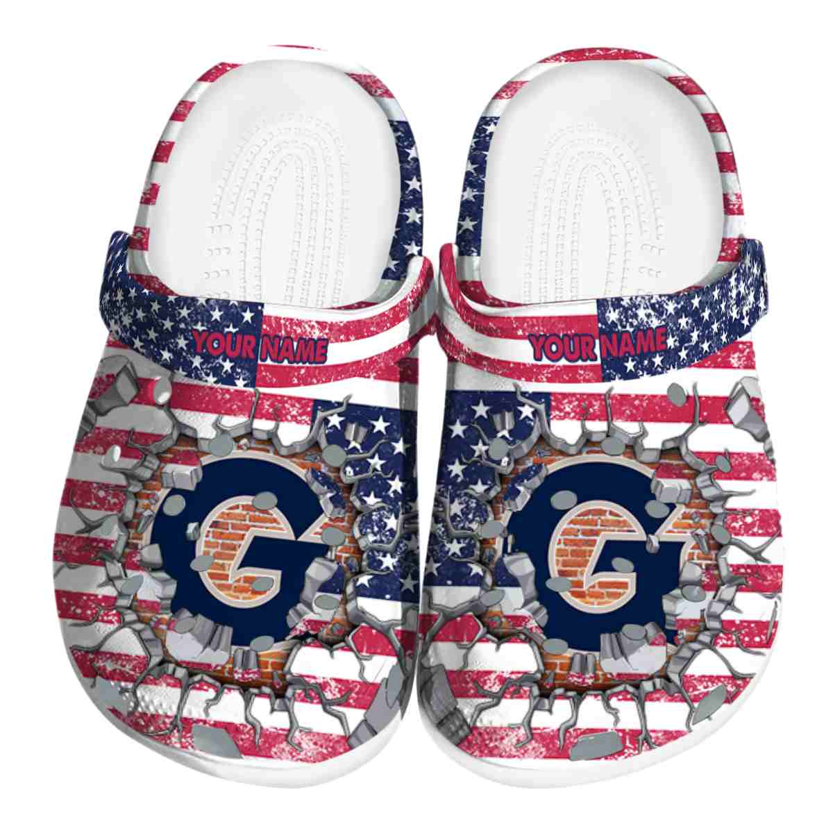 Georgetown Hoyas 2025 NCAA Sport Crocs Clogs For Men Women and Kids - GNL1462104