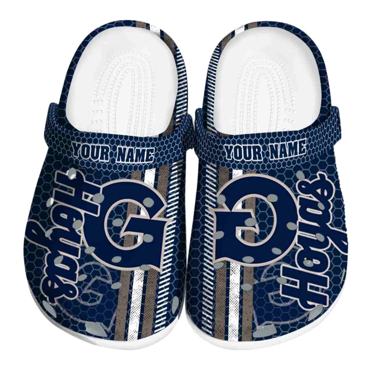 Georgetown Hoyas 2025 NCAA Sport Crocs Clogs For Men Women and Kids - GNL1462135