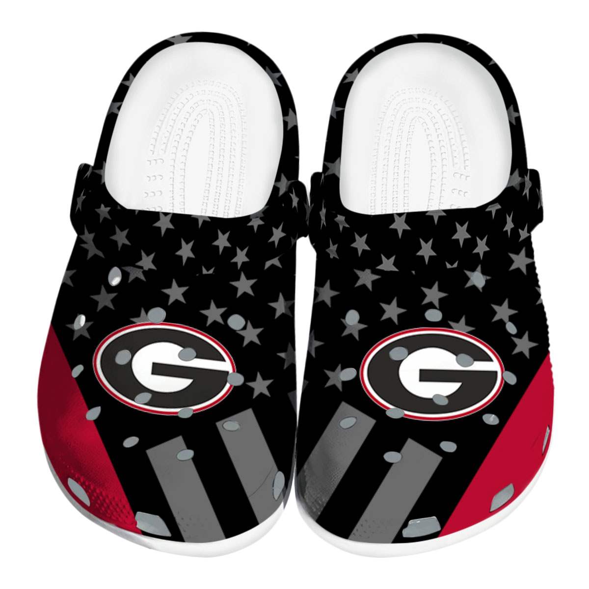 Georgia Bulldogs 2025 NCAA Sport Crocs Clogs For Men Women and Kids - GNL1462120