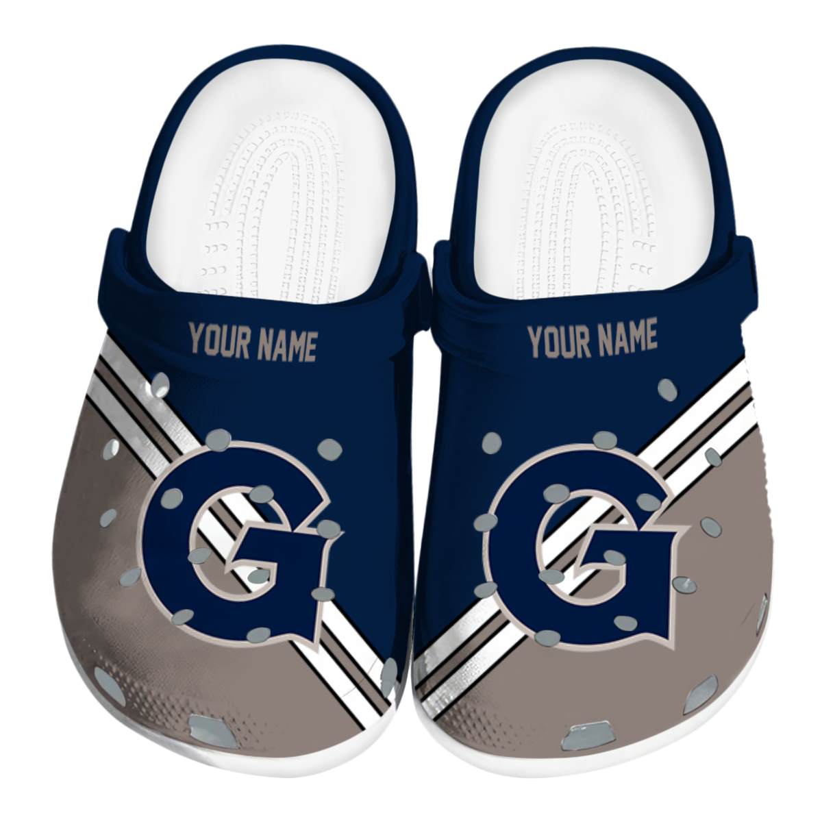 Georgetown Hoyas 2025 NCAA Sport Crocs Clogs For Men Women and Kids - GNL1462118