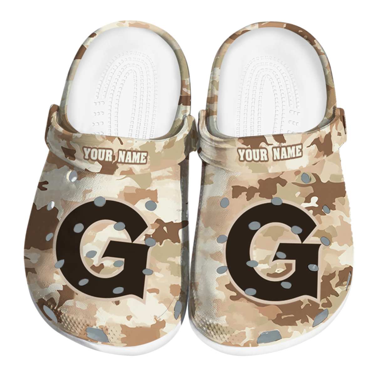 Georgetown Hoyas 2025 NCAA Sport Crocs Clogs For Men Women and Kids - GNL1462129