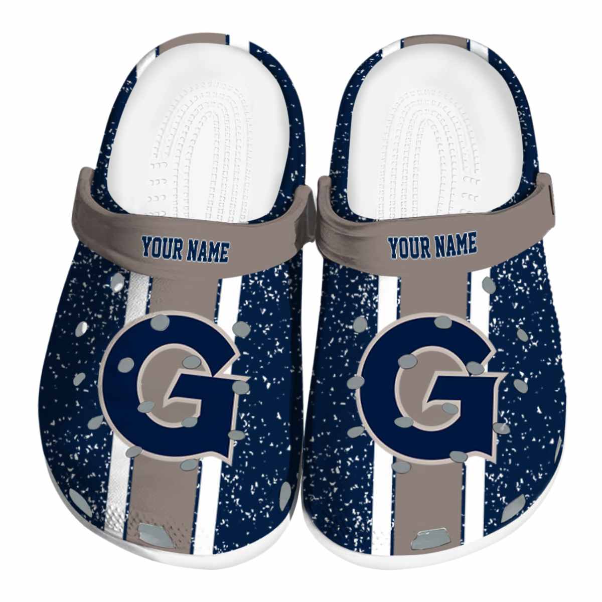 Georgetown Hoyas 2025 NCAA Sport Crocs Clogs For Men Women and Kids - GNL1462124