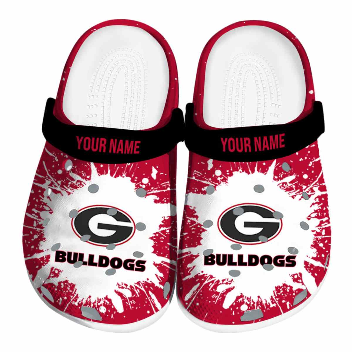 Georgia Bulldogs 2025 NCAA Sport Crocs Clogs For Men Women and Kids - GNL1462140