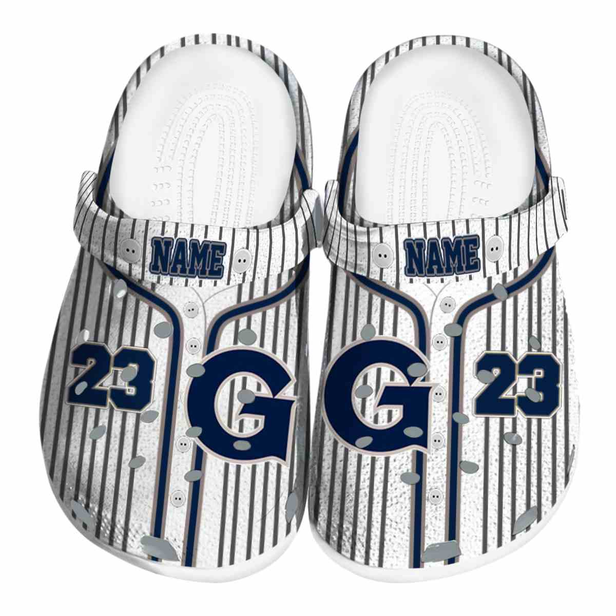 Georgetown Hoyas 2025 NCAA Sport Crocs Clogs For Men Women and Kids - GNL1462138