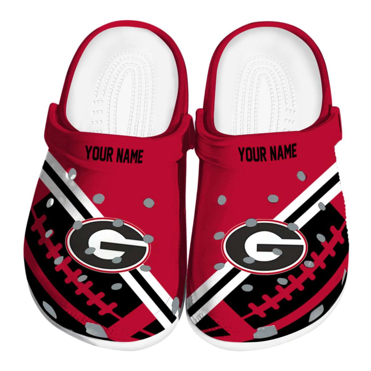 Georgia Bulldogs 2025 NCAA Sport Crocs Clogs For Men Women and Kids - GNL1462142
