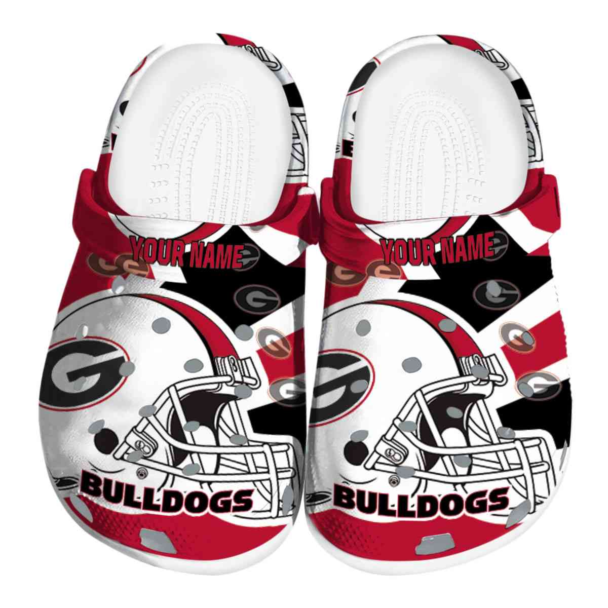 Georgia Bulldogs 2025 NCAA Sport Crocs Clogs For Men Women and Kids - GNL1462155