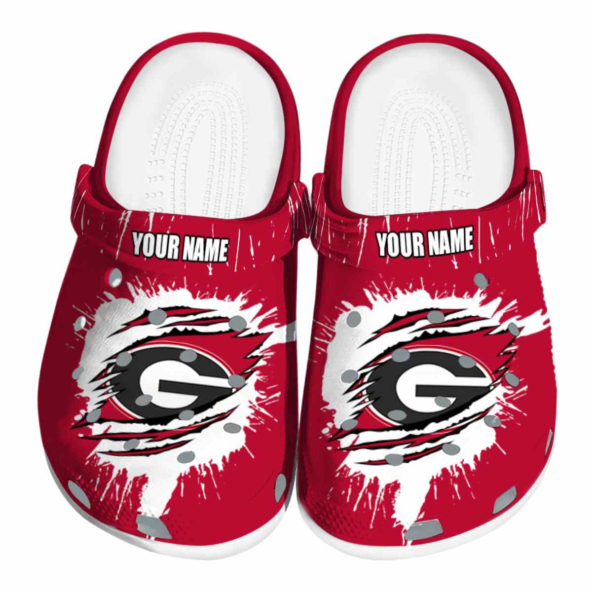 Georgia Bulldogs 2025 NCAA Sport Crocs Clogs For Men Women and Kids - GNL1462159